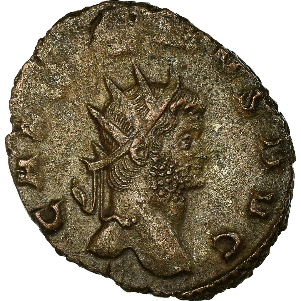 Moneta, Gallienus, Antoninianus, 263, Roma, EF(40-45), Bilon, RIC:160