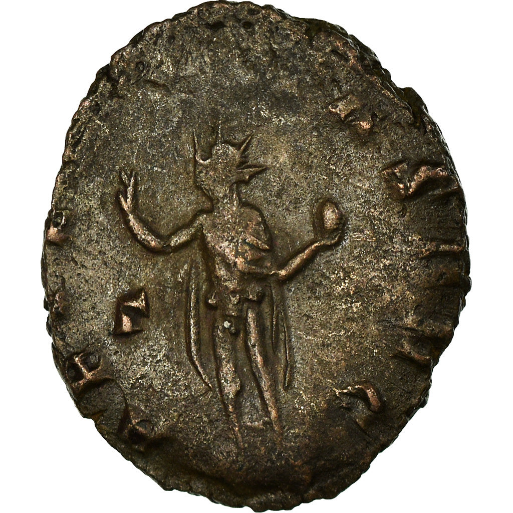 Moneta, Gallienus, Antoninianus, 263, Roma, EF(40-45), Bilon, RIC:160