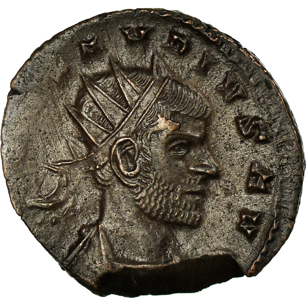Moeda, Claudius II (Gothicus), Antoninianus, 269, Siscia, AU(50-53), Lingote
