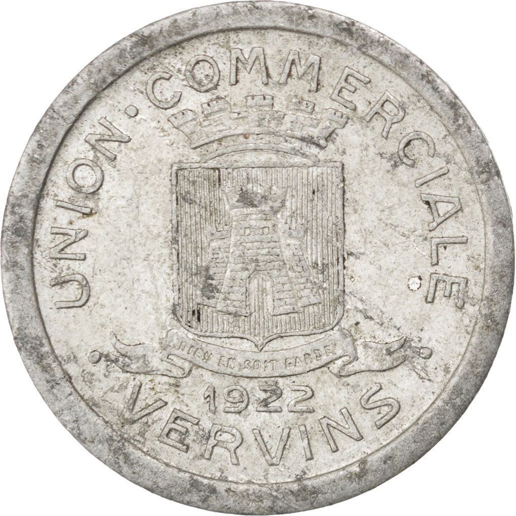 France, 10 Centimes, 1922, EF(40-45), Aluminium, Elie #10.1, 1.13