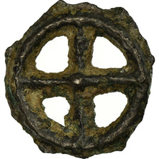 Monnaie, Rouelles gauloises, Rouelle, TTB+, Potin