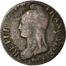 Coin, France, Dupré, 5 Centimes, 1799, Paris, VF(20-25), Bronze, KM:640.1