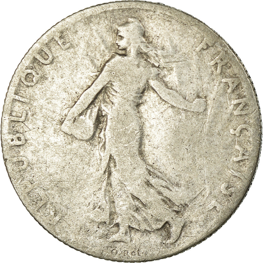Coin, France, Semeuse, 50 Centimes, 1904, Paris, F(12-15), Silver, KM:854