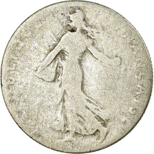 Coin, France, Semeuse, 50 Centimes, 1901, Paris, VG(8-10), Silver, KM:854