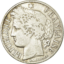 Coin, France, Cérès, Franc, 1888, Paris, VF(30-35), Silver, KM:822.1