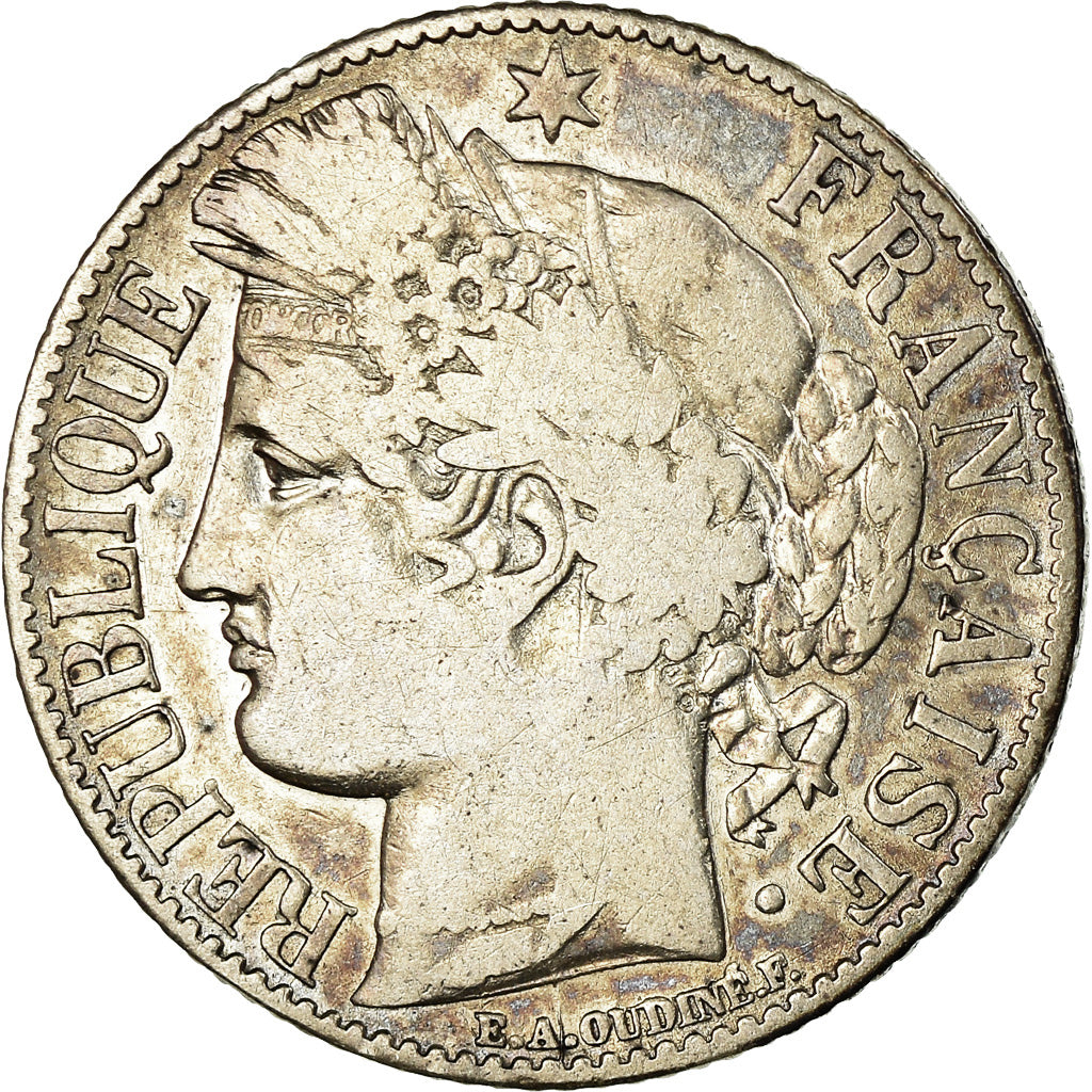 Coin, France, Cérès, Franc, 1894, Paris, VF(30-35), Silver, KM:822.1