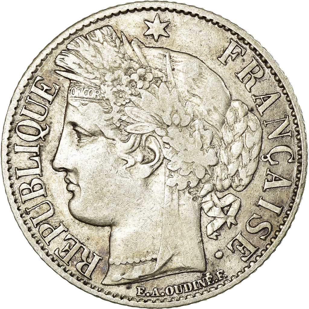 Monnaie, France, Cérès, Franc, 1895, Paris, TTB, Argent, Gadoury:465a