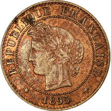 Coin, France, Cérès, Centime, 1895, Paris, AU(55-58), Bronze, KM:826.1