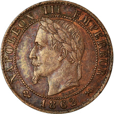 Munten, Frankrijk, Napoleon III, Napoléon III, Centime, 1862, Bordeaux, PR