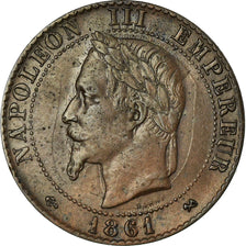 Coin, France, Napoleon III, Napoléon III, 2 Centimes, 1861, Bordeaux