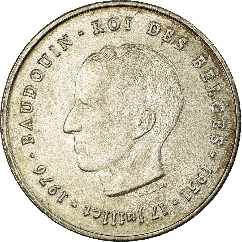 Coin, Belgium, 250 Francs, 250 Frank, 1976, Brussels, AU(50-53), Silver