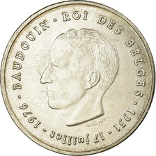 Moneta, Belgio, 250 Francs, 250 Frank, 1976, Brussels, BB+, Argento, KM:157.1