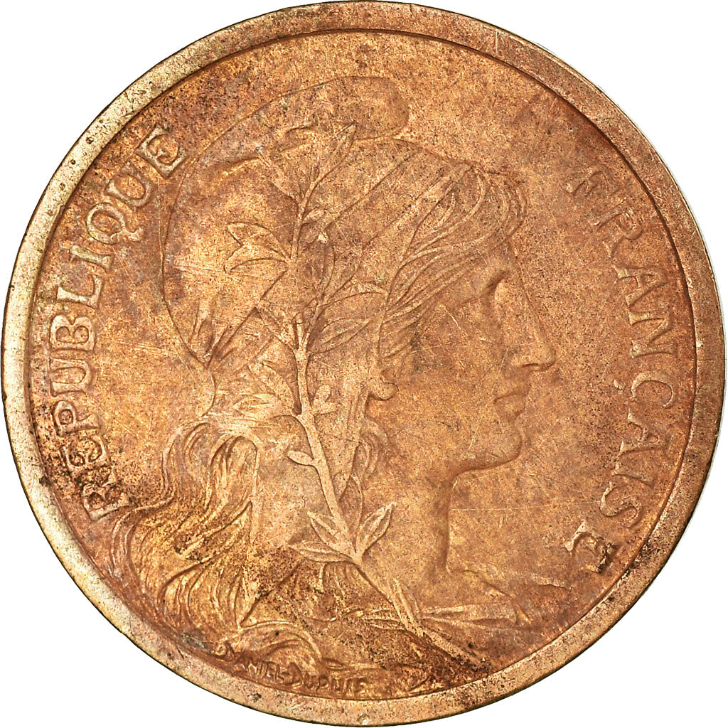Münze, Frankreich, Dupuis, 2 Centimes, 1899, Paris, SS, Bronze, KM:841