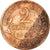 Moneda, Francia, Dupuis, 2 Centimes, 1902, Paris, BC+, Bronce, KM:841