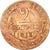 Munten, Frankrijk, Dupuis, 2 Centimes, 1913, Paris, ZF, Bronze, KM:841