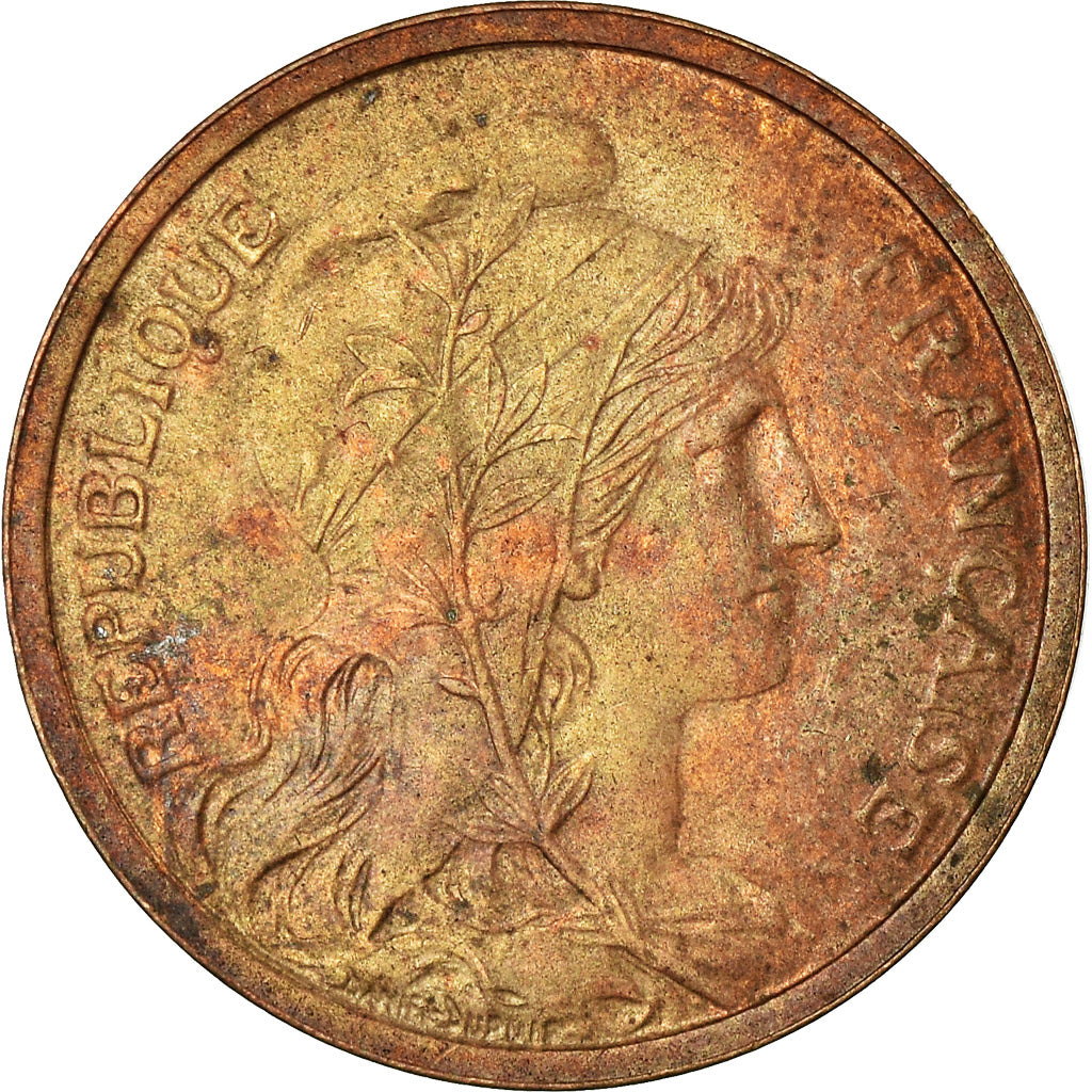 Coin, France, Dupuis, 2 Centimes, 1919, Paris, EF(40-45), Bronze, KM:841