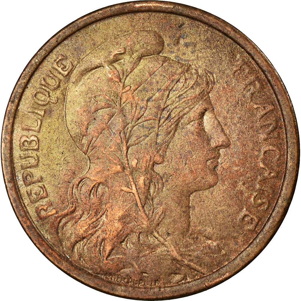 Coin, France, Dupuis, 2 Centimes, 1920, Paris, EF(40-45), Bronze, KM:841