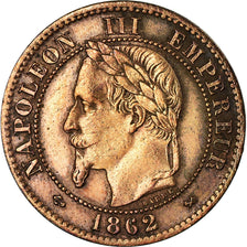 Monnaie, France, Napoleon III, Napoléon III, 2 Centimes, 1862, Bordeaux, TTB+
