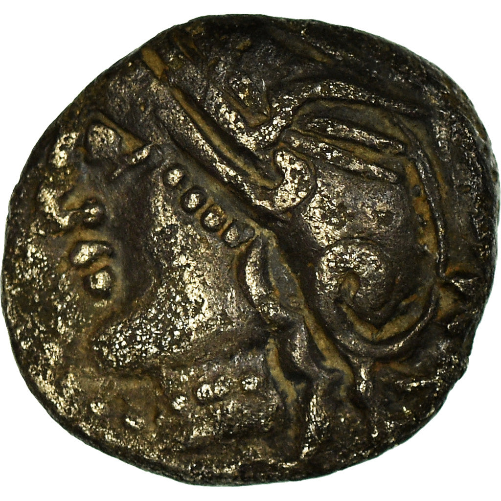 Coin, Lingones, Denarius, 80-50 BC, AU(50-53), Silver