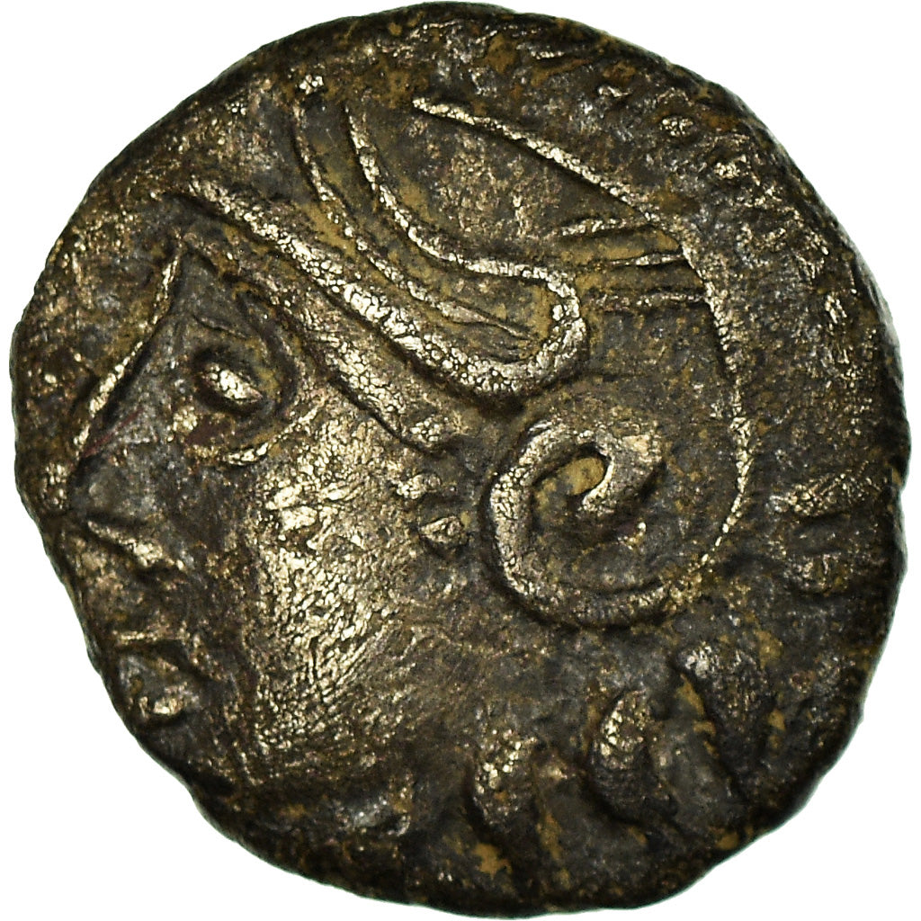 Coin, Lingones, Denarius, 80-50 BC, AU(50-53), Silver