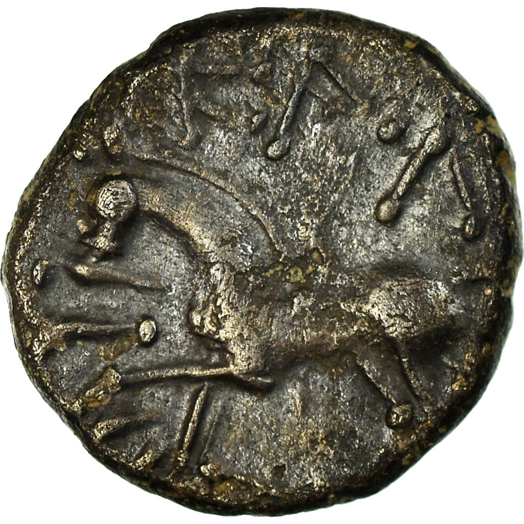 Coin, Lingones, Denarius, 80-50 BC, AU(50-53), Silver