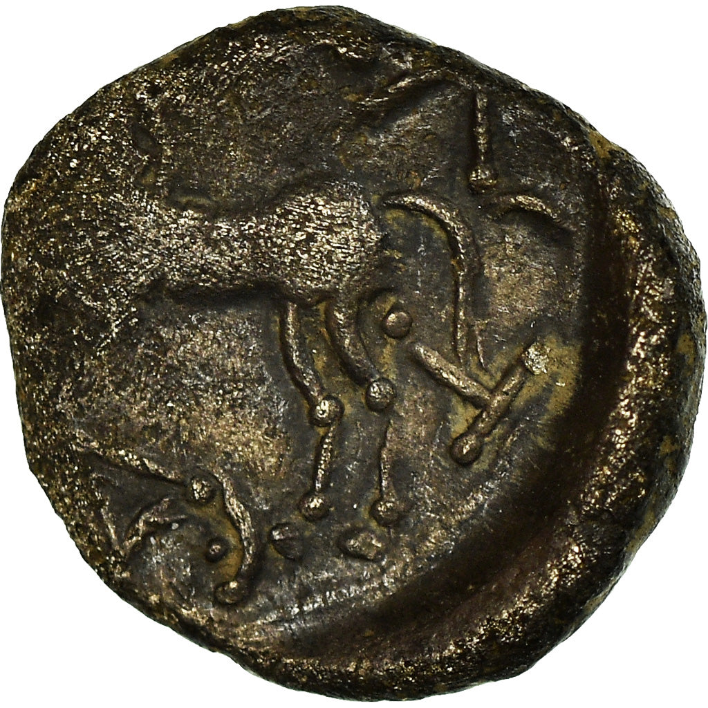 Coin, Lingones, Denarius, 80-50 BC, AU(50-53), Silver