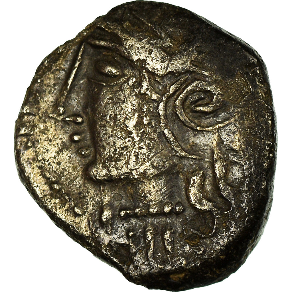 Monnaie, Lingons, Denier, 80-50 BC, TTB, Argent