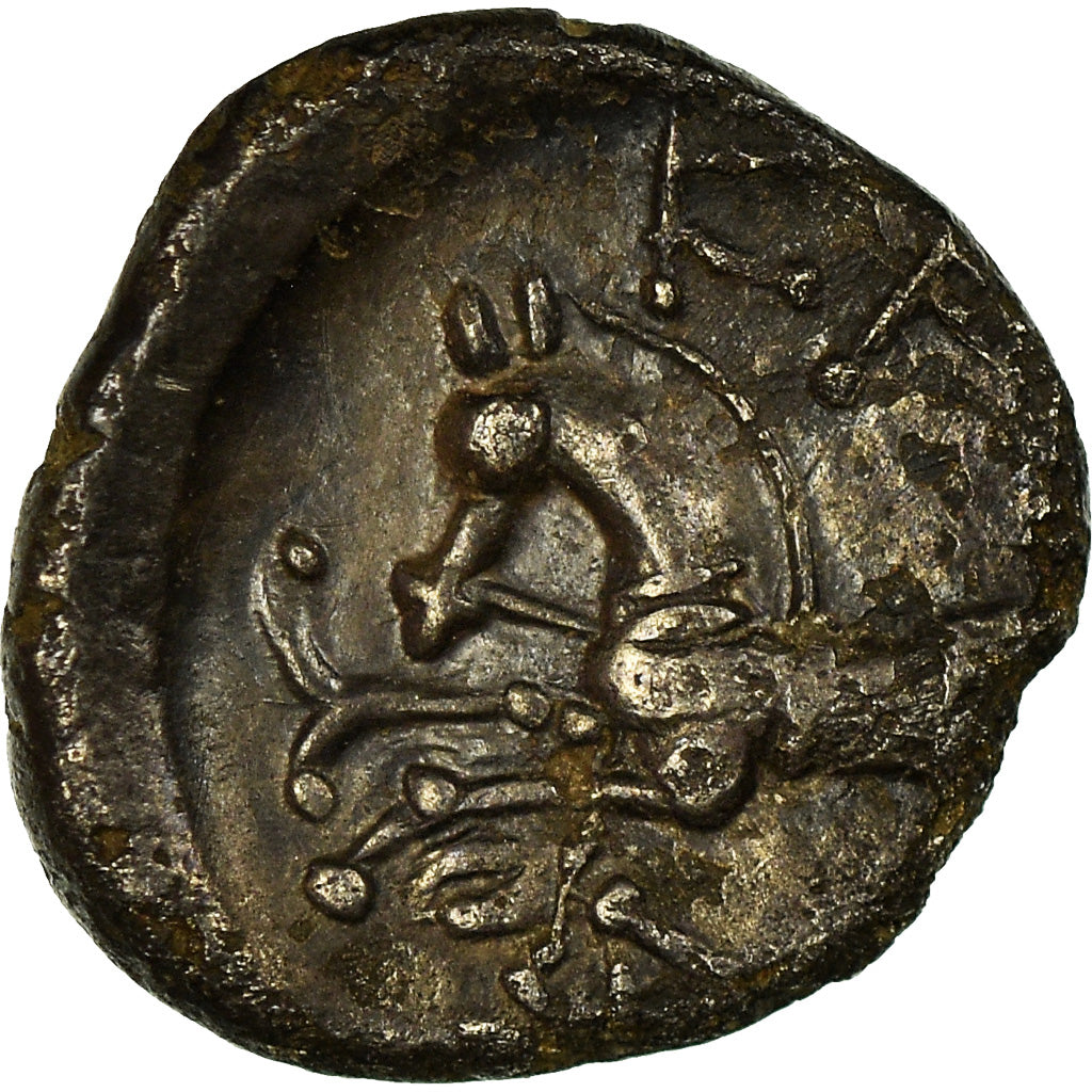 Moneta, Lingones, Denarius, 80-50 BC, BB, Argento
