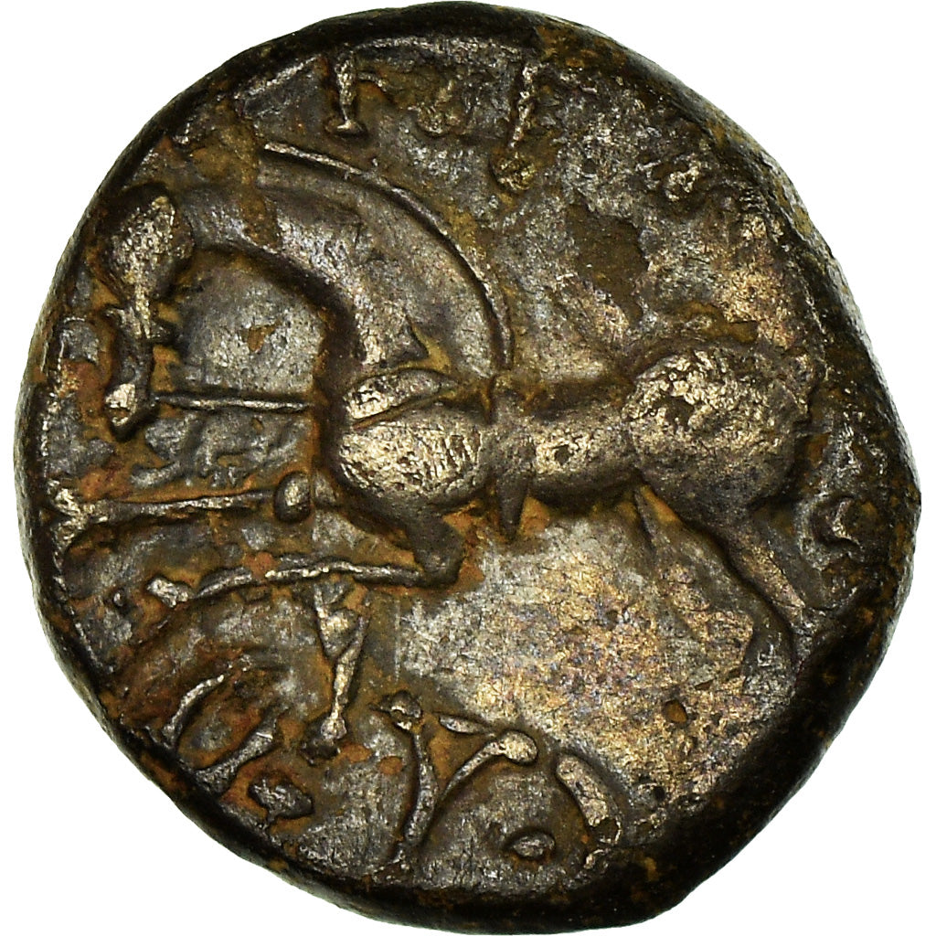 Coin, Lingones, Denarius, 80-50 BC, EF(40-45), Silver