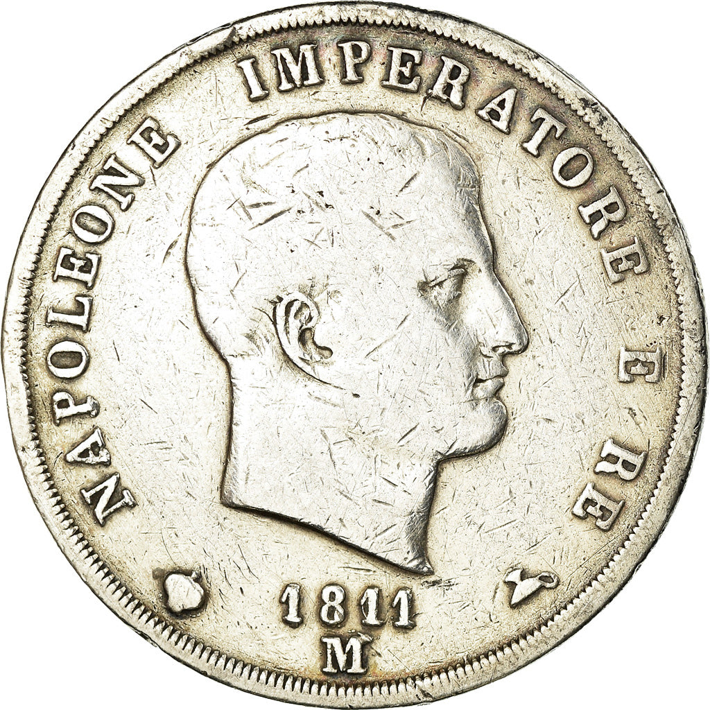 Coin, ITALIAN STATES, KINGDOM OF NAPOLEON, Napoleon I, 5 Lire, 1811, Milan