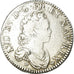 Moneda, Francia, Louis XV, 1/2 Écu Vertugadin, 1/2 ECU, 44 Sols, 1716, Amiens