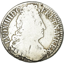 Munten, Frankrijk, Louis XIV, 1/2 Écu aux 3 couronnes, 1/2 ECU, 36 Sols = 6