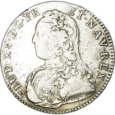 Monnaie, France, Louis XV, 1/2 Écu aux branches d'olivier, 1/2 ECU, 44 Sols