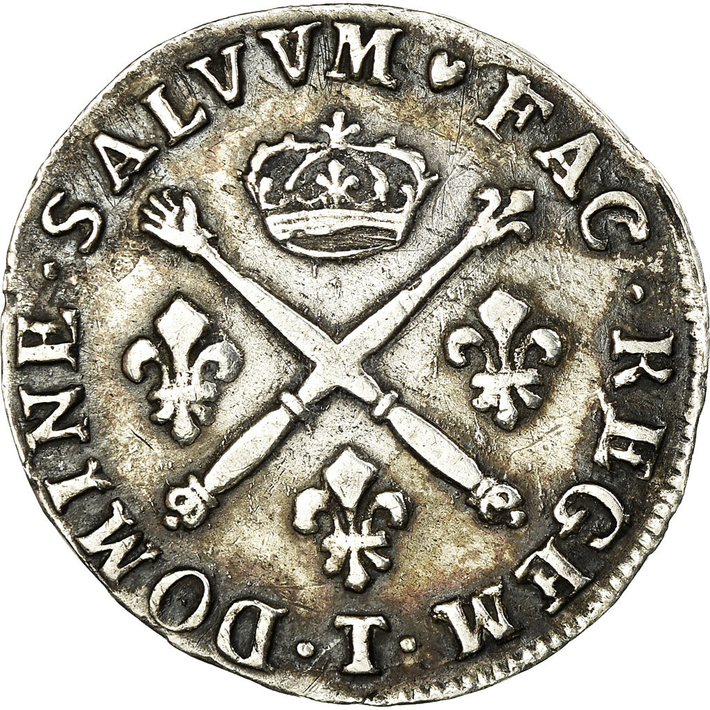 Münze, Frankreich, Louis XIV, 20 Sols aux insignes, 1/4 Ecu, 1708, Nantes, SS