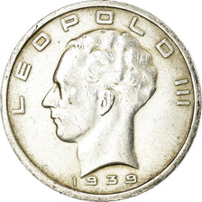 Coin, Belgium, 50 Francs, 50 Frank, 1939, EF(40-45), Silver, KM:121