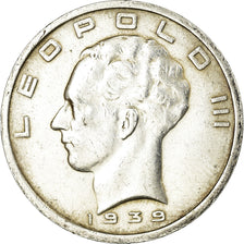 Munten, België, 50 Francs, 50 Frank, 1939, ZF, Zilver, KM:121