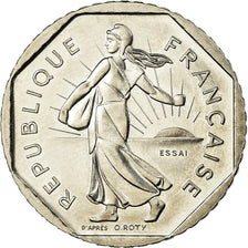 Moeda, França, Semeuse, 2 Francs, 1978, Paris, ENSAIO, MS(64), Níquel