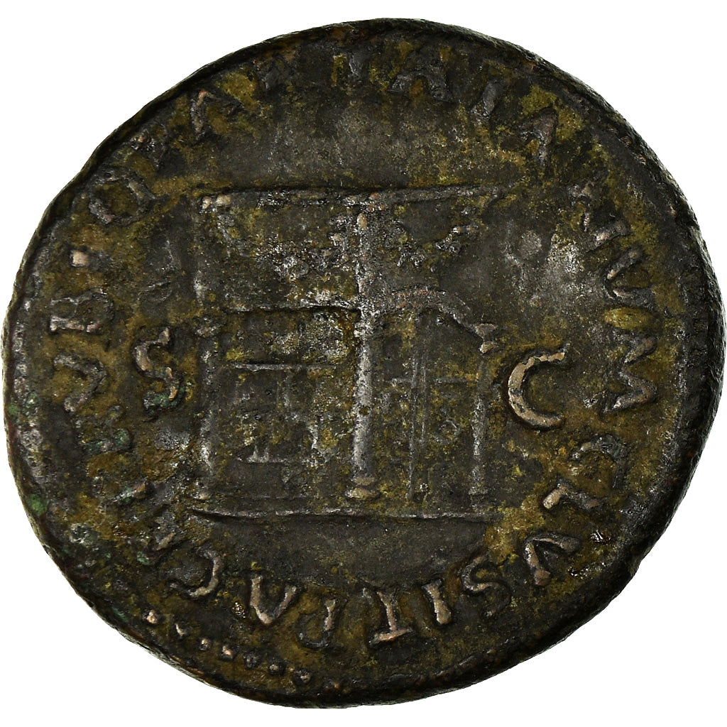 Coin, Nero, As, 65, Roma, VF(30-35), Bronze, RIC:306