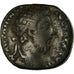 Coin, Marcus Aurelius, Dupondius, 172, Roma, VF(20-25), Copper, RIC:1065