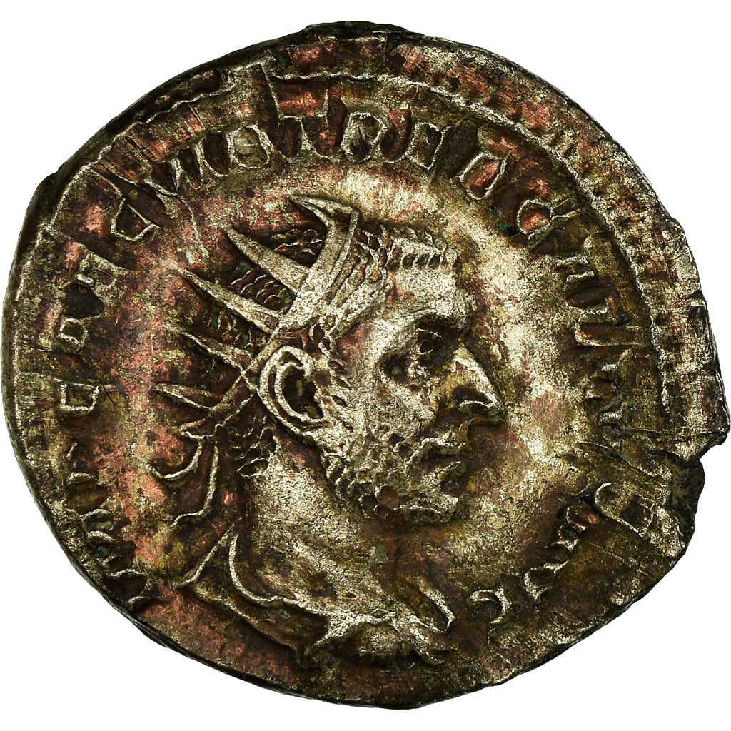 Coin, Trebonianus Gallus, Antoninianus, 251-252, Roma, EF(40-45), Billon, RIC:38