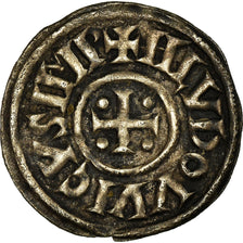 Coin, France, Louis le Pieux, Denarius, EF(40-45), Silver, Prou:1002