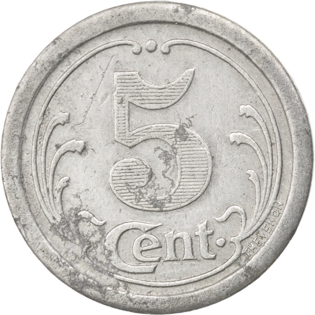 Vimoutiers, Union Commerciale, 5 Centimes 1922, Elie 10.1