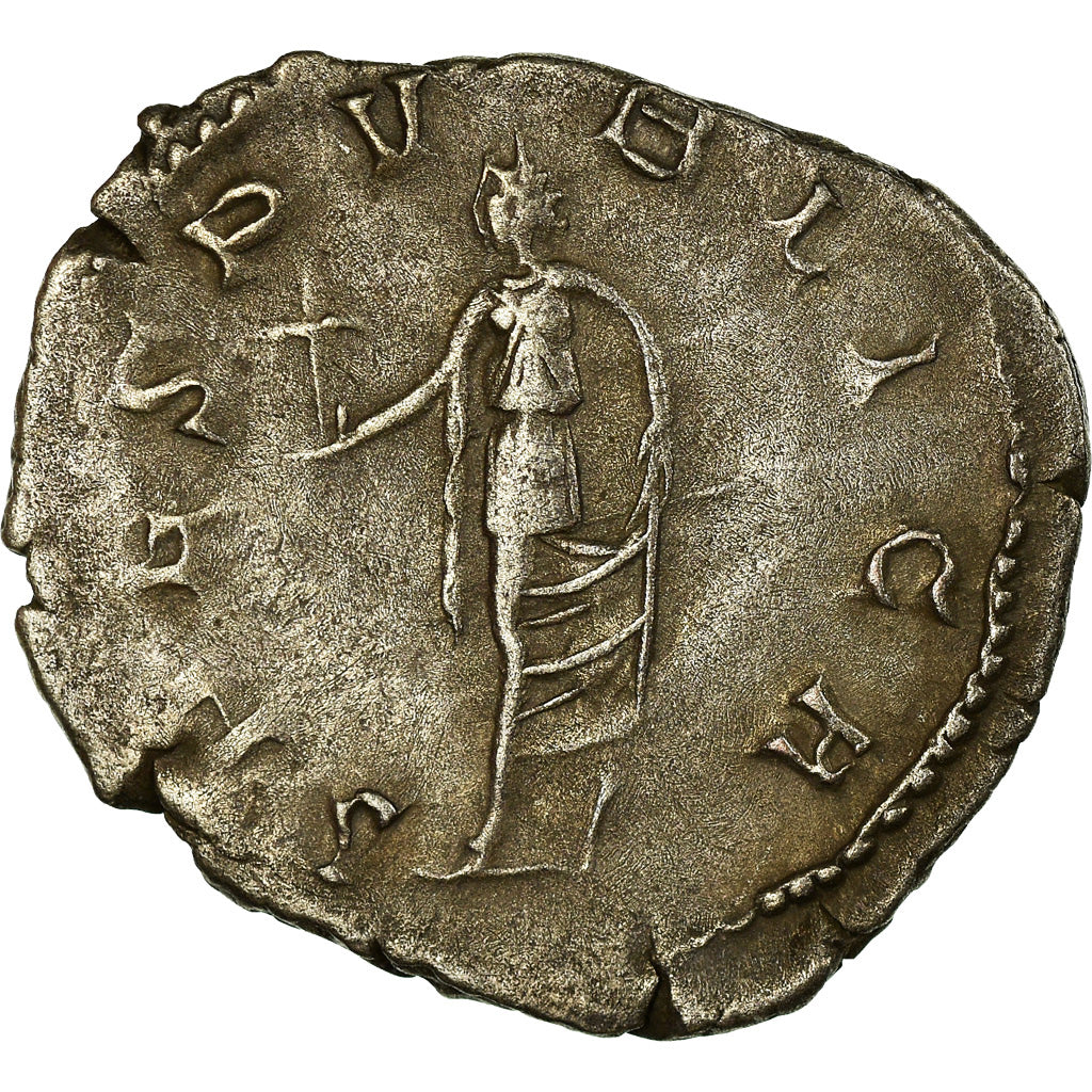 Coin, Saloninus, Antoninianus, 260, Trier, EF(40-45), Billon, RIC:13