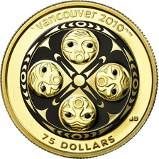 Coin, Canada, Elizabeth II, 75 Dollars, 2008, Royal Canadian Mint, Proof