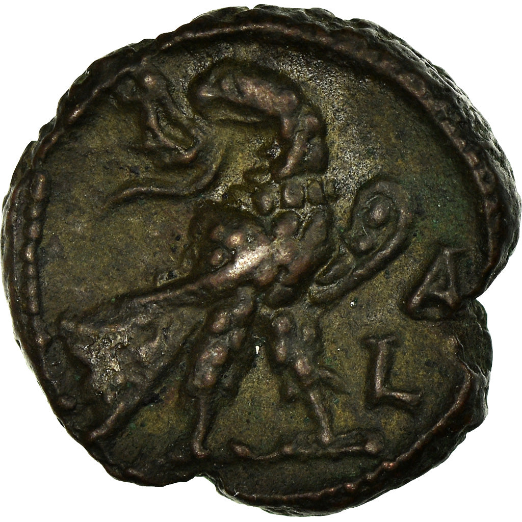 Moneda, Claudius II (Gothicus), Tetradrachm, 268-270, Alexandria, MBC, Cobre