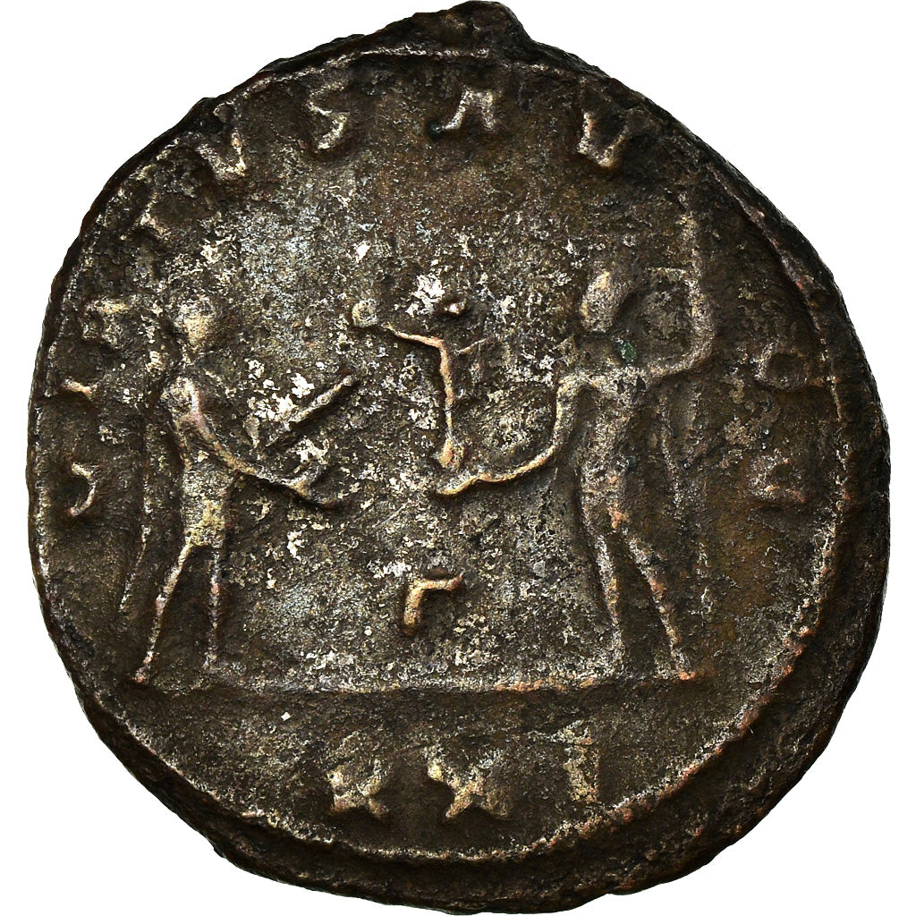 Coin, Carinus, Aurelianus, 282-283, Siscia, VF(30-35), Billon, Cohen:182