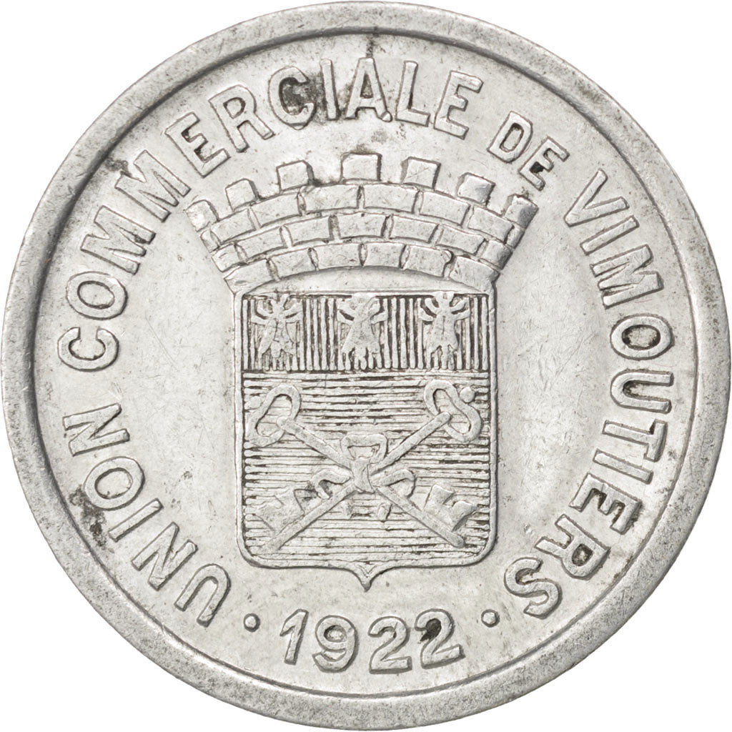 Vimoutiers, Union Commerciale, 25 Centimes 1922, Elie 10.3