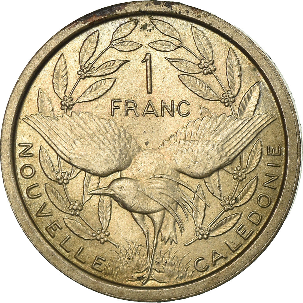 Coin, New Caledonia, Franc, 1949, Paris, ESSAI, MS(60-62), Copper-nickel, KM:E8