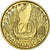 Coin, Madagascar, 20 Francs, 1953, Paris, ESSAI, MS(64), Aluminum-Bronze, KM:E5