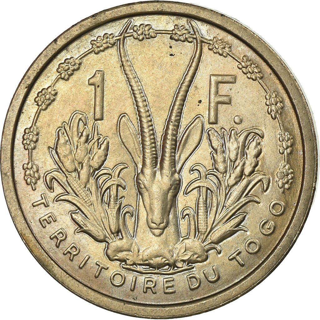Coin, Togo, Franc, 1948, Paris, MS(60-62), Copper-nickel, KM:E4, Lecompte:18